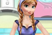 game Anna Frozen Great Cleaning