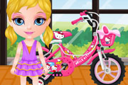 game Baby Barbie Bicycle Ride