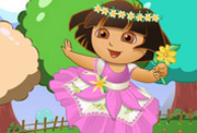 game Baby Dora Flower World