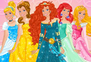 game Barbie Disney Princess Outfits