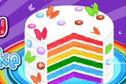 game Cooking Rainbow Birthday Cake