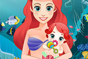 game Mermaid Ariel Give Birth To A Baby