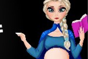 game Pregnant Elsa School Teacher