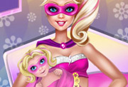 game Super Barbie baby birth