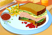 game Turkey Sandwich