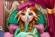 game Anna Frozen Flu Doctor