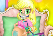 game Applejack Baby Birth