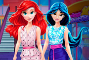 game Ariel And Jasmine Mall Shopping