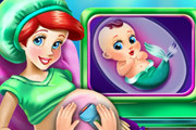 game Ariel Pregnant Check-Up