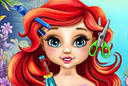 game Baby Ariel Real Haircuts