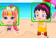 game Baby Barbie Beach Slacking