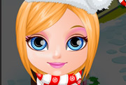 game Baby Barbie Christmas Prep