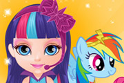 game Baby Barbie Little Pony