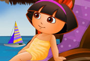 game Baby Dora At The Spa