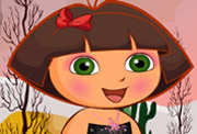 game Baby Dora Outing Beauty Make Up