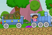 game Baby Dora Train Express