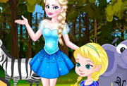 game Baby Elsa Forest Trip