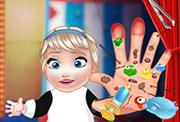 game Baby Elsa Hand Doctor