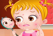 game Baby Hazel Skin Trouble