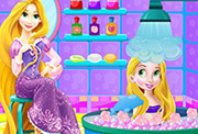 game Baby Rapunzel Bath Time