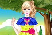 game Barbie Enchanted Princess Dress Up