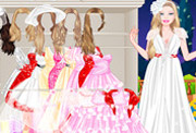 game Barbie Vintage Bride Dressup