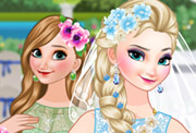 game Bride Elsa and Bridesmaid Anna