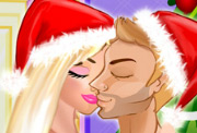 game Christmas Princess Kissing