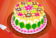 game Delicious Flower Cake