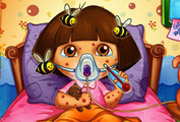 game Dora Bee Sting Doctor