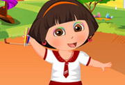 game Dora New Semester Dress Up