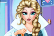 game Elsa Bathroom Clean-Up