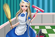 game Elsa Clean House