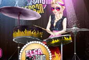 game Elsa Drum Lesson