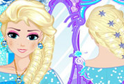 game Elsa Royal Hairstyle