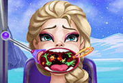 game Elsa Throat Doctor