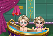 game Elsa Twins Care