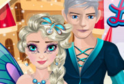 game Elsa’s Halloween Love Date