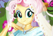 game Fluttershy Wedding Look