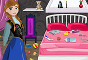 game Frozen Anna Room Cleaning