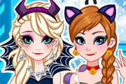 game Frozen Halloween Cute&Creepy