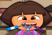 game Funny Dora Dentist