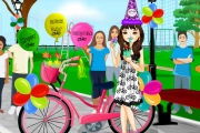 game Happy Birthday Bicycle