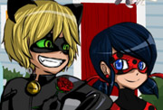 game Ladybug and Cat Noir Kissing