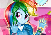 game Manicure for Rainbow Dash