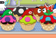 game Mario Mushroom Cupcakes