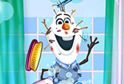 game Messy Frozen Olaf