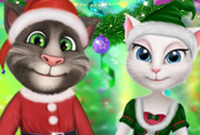 game New Year Party Talking Tom And Angela