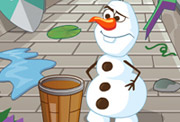 game Olaf Cleans Arendelle