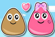 game Pou Lovely Kiss